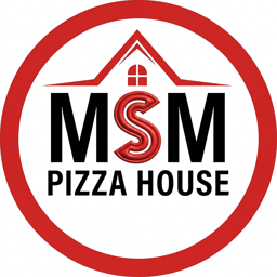 MSM Pizza House logo.